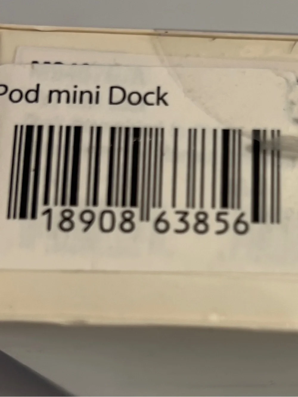 Original Apple M9467G/A White Cradle, Dock, Stand for iPod Mini SEALED RARE